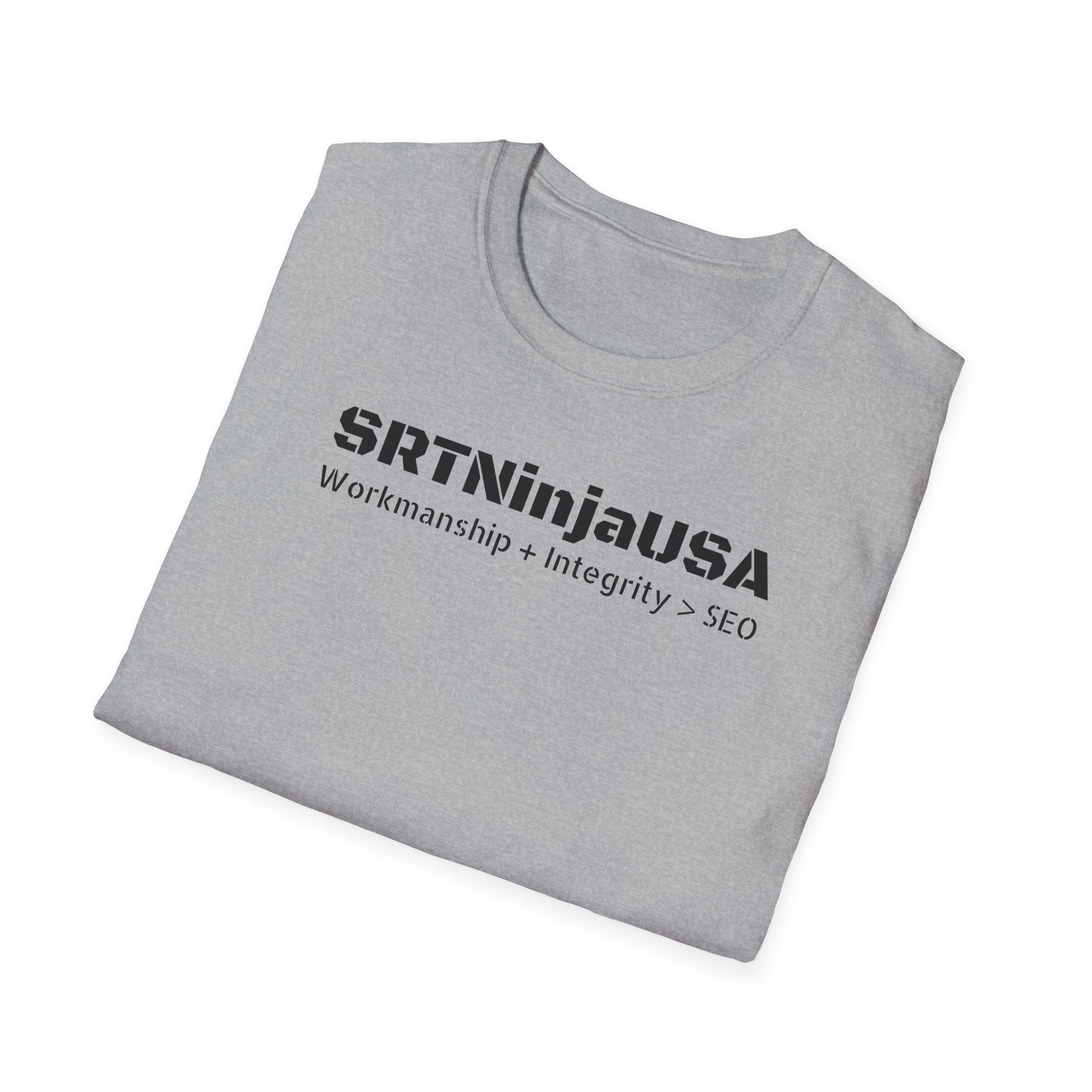 SRTNinjaUSA Anti-SEO Gildan Unisex Softstyle T-Shirt for the Shop